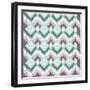 Pastel Ikat-Joanne Paynter Design-Framed Giclee Print