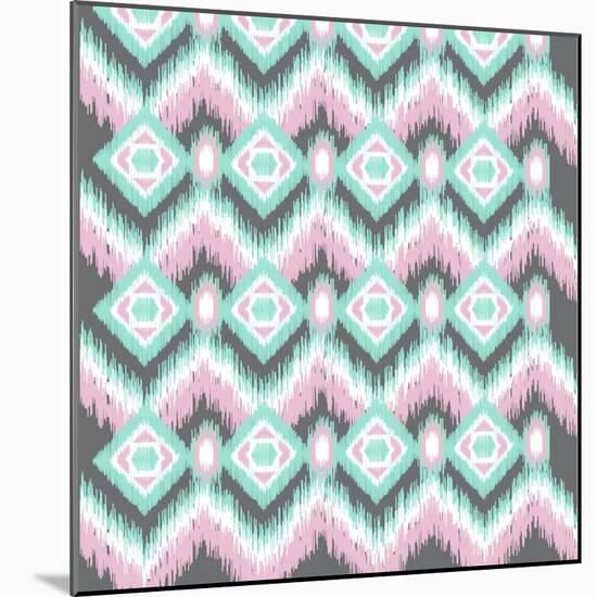 Pastel Ikat-Joanne Paynter Design-Mounted Giclee Print