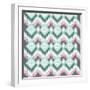 Pastel Ikat-Joanne Paynter Design-Framed Premium Giclee Print