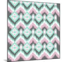 Pastel Ikat-Joanne Paynter Design-Mounted Giclee Print