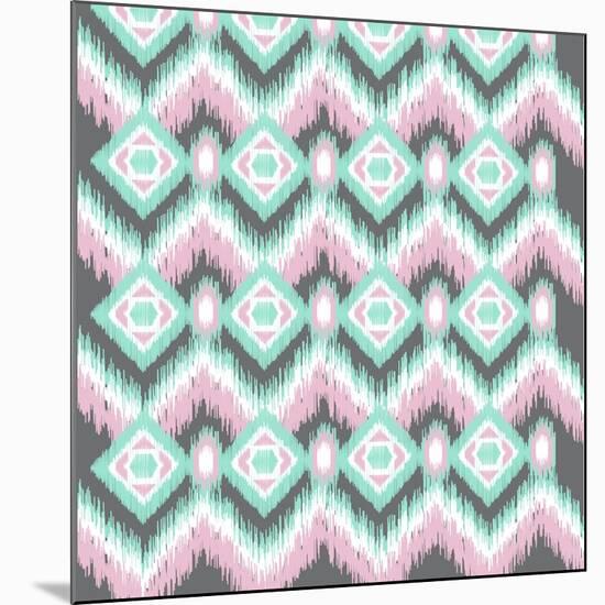 Pastel Ikat-Joanne Paynter Design-Mounted Giclee Print