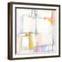 Pastel Meld I-Victoria Barnes-Framed Art Print