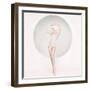 Pastel Muse-Haute Couture-Framed Art Print