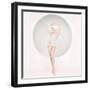 Pastel Muse-Haute Couture-Framed Art Print