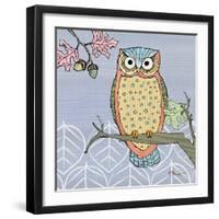 Pastel Owls II-Paul Brent-Framed Art Print