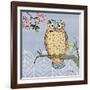 Pastel Owls II-Paul Brent-Framed Art Print