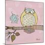 Pastel Owls III-Paul Brent-Mounted Art Print
