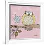 Pastel Owls III-Paul Brent-Framed Art Print