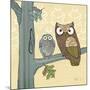 Pastel Owls IV-Paul Brent-Mounted Art Print