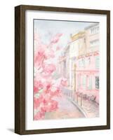 Pastel Paris II-Danhui Nai-Framed Art Print