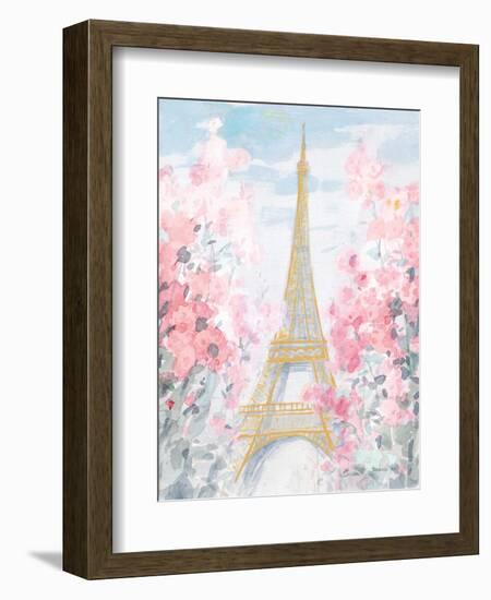 Pastel Paris III-Danhui Nai-Framed Art Print