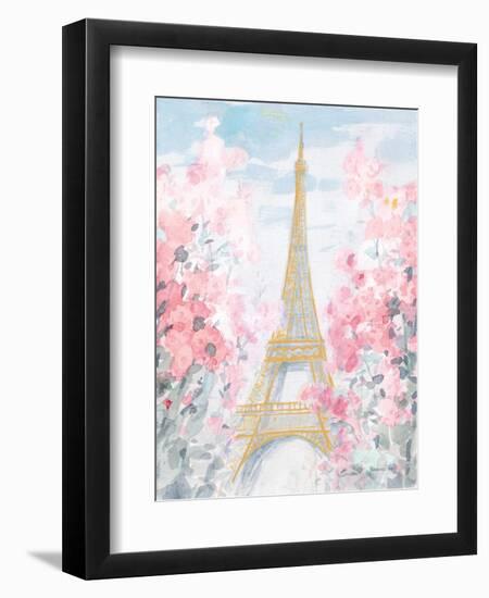 Pastel Paris III-Danhui Nai-Framed Art Print