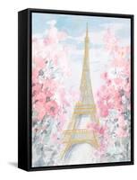 Pastel Paris III-Danhui Nai-Framed Stretched Canvas
