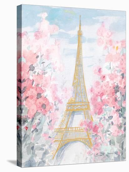 Pastel Paris III-Danhui Nai-Stretched Canvas