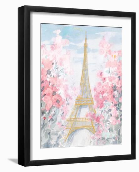 Pastel Paris III-Danhui Nai-Framed Art Print