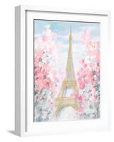 Pastel Paris III-Danhui Nai-Framed Art Print