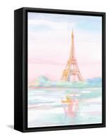 Pastel Paris V-Danhui Nai-Framed Stretched Canvas