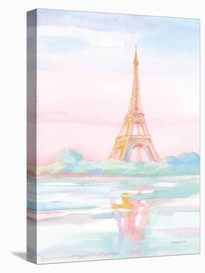 Pastel Paris V-Danhui Nai-Stretched Canvas