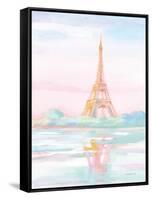 Pastel Paris V-Danhui Nai-Framed Stretched Canvas