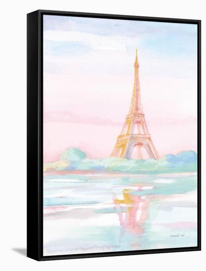 Pastel Paris V-Danhui Nai-Framed Stretched Canvas