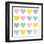 Pastel Pattern I-Sd Graphics Studio-Framed Art Print