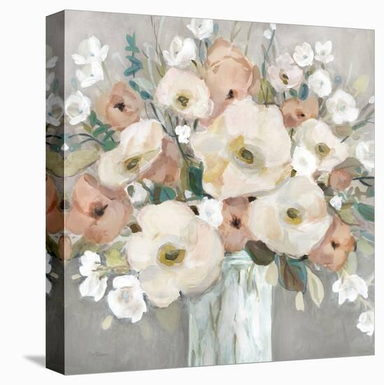 Pastel Poppies-Carol Robinson-Stretched Canvas