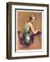 "Pastel Portrait,"January 24, 1931-Guy Hoff-Framed Premium Giclee Print