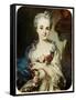 Pastel Portrait of Madame de Pompadour by Italian Portrait Painter Rosalba Carriera-null-Framed Stretched Canvas