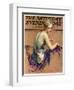 "Pastel Portrait," Saturday Evening Post Cover, January 24, 1931-Guy Hoff-Framed Giclee Print