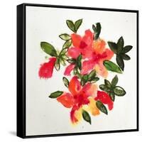 Pastel posy-Sarah Thompson-Engels-Framed Stretched Canvas