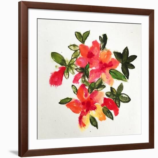 Pastel posy-Sarah Thompson-Engels-Framed Giclee Print