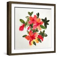 Pastel posy-Sarah Thompson-Engels-Framed Giclee Print