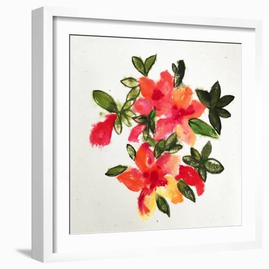 Pastel posy-Sarah Thompson-Engels-Framed Giclee Print