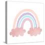 Pastel Rainbow 2-Kimberly Allen-Stretched Canvas