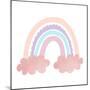 Pastel Rainbow 2-Kimberly Allen-Mounted Art Print