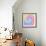 Pastel Rainbow Swirl-Art Licensing Studio-Framed Giclee Print displayed on a wall