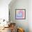 Pastel Rainbow Swirl-Art Licensing Studio-Framed Giclee Print displayed on a wall