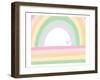 Pastel Rainbow-Gigi Louise-Framed Art Print