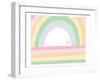 Pastel Rainbow-Gigi Louise-Framed Art Print