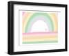 Pastel Rainbow-Gigi Louise-Framed Art Print