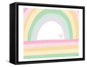 Pastel Rainbow-Gigi Louise-Framed Stretched Canvas