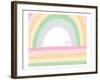 Pastel Rainbow-Gigi Louise-Framed Art Print