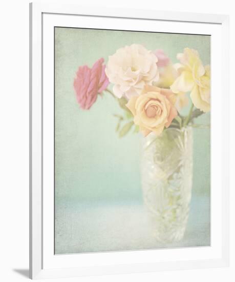 Pastel Roses-Shana Rae-Framed Giclee Print