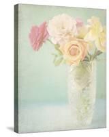 Pastel Roses-Shana Rae-Stretched Canvas