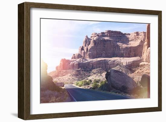 Pastel Series - American West-Philippe Hugonnard-Framed Photographic Print