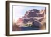 Pastel Series - American West-Philippe Hugonnard-Framed Photographic Print