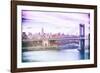 Pastel Series - New York City-Philippe Hugonnard-Framed Photographic Print