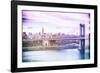 Pastel Series - New York City-Philippe Hugonnard-Framed Photographic Print