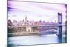 Pastel Series - New York City-Philippe Hugonnard-Mounted Photographic Print