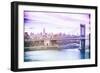 Pastel Series - New York City-Philippe Hugonnard-Framed Photographic Print